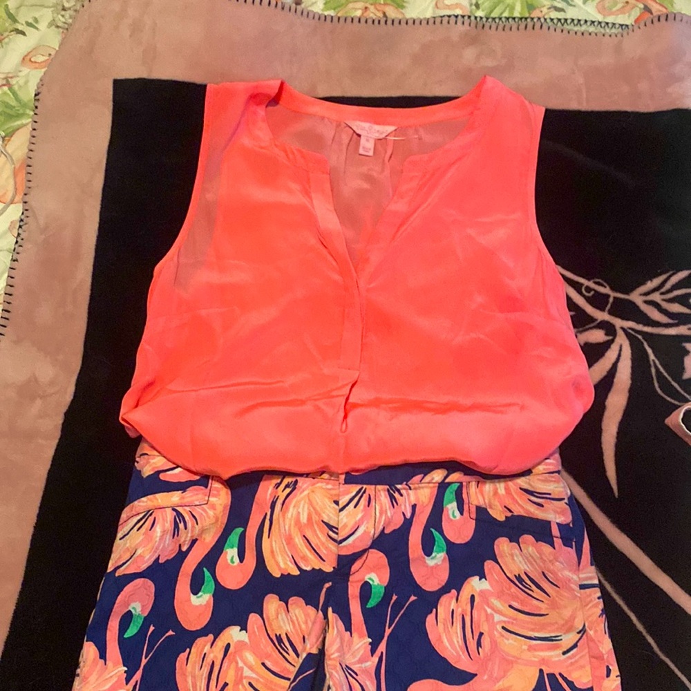 Lily Pulitzer Top Medium/Shorts 00